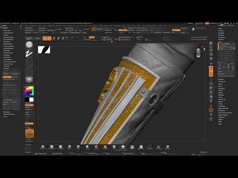 Creating Sword Master in Zbrush 🖌