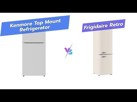 Kenmore 30-inch Top Mount Refrigerator vs Frigidaire Retro 9.2 cu ft Fridge – Appliance Comparison �