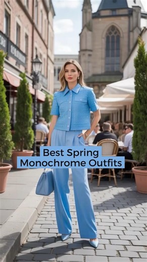 Elegant Outfits For Spring #monochromaticoutfits2026