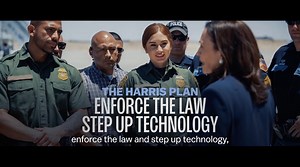 1.2M views · 5.9K reactions | Donald Trump tanked a bill to improve border security—just so he can win this election. As I have shown throughout my career, I won’t back down from my plan to make our border more secure. | Kamala Harris | Facebook