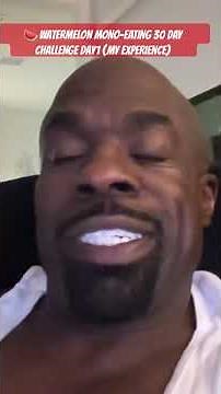 🍉WATERMELON MONO-EATING 30 DAY CHALLENGE (DAY 1) - Kali Muscle