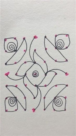 Friday Kolam for Lakshmi Blessings 💛 | Easy & Beautiful Design