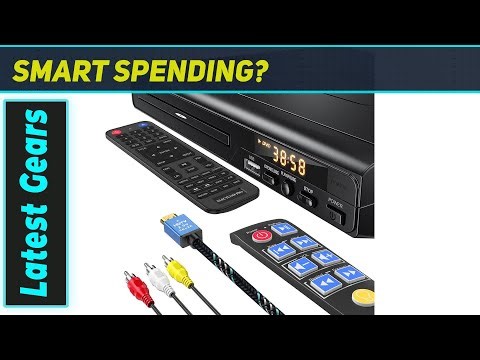 DVD Players for TV – Best All-Region Simple DVD & CD Player with HDMI