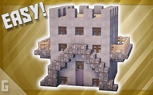 【建筑教程】教你建造一个小商店