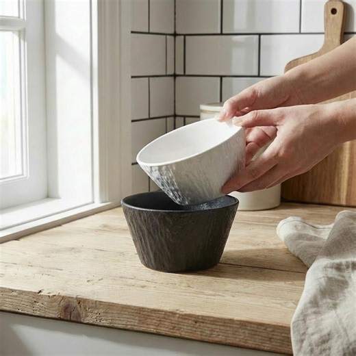 Handmade Textured Ceramic Bowl, Japanese Wabi-sabi Pottery - Etsy