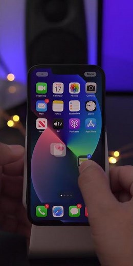 How to change the ORDER of your app icons with ease #shorts
