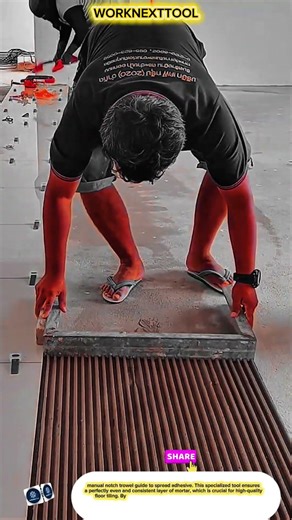 빠른 정밀 바닥 흙손 가이드 타일 접착제 레벨링 도구의 혁신