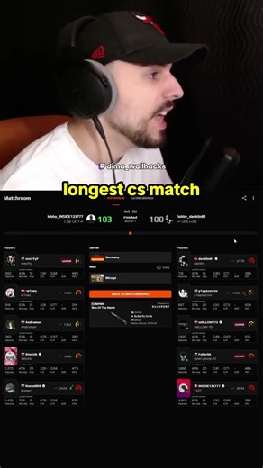 The longest cs match of all time #dimawallhacks #cs2 #csgo
