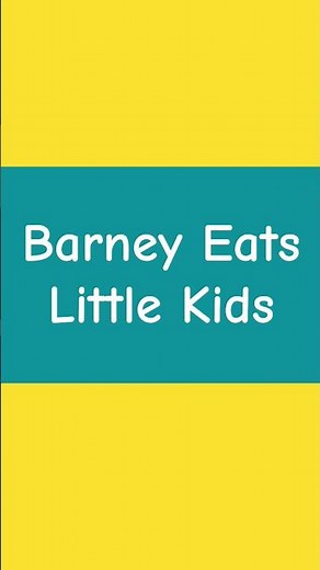 Barney and Friends #Shorts Barney Eats Little Kids Full Episode #barneyandfriends
