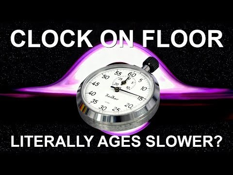 Gravity Is Stealing Your Time (The Clock on the Floor Problem)