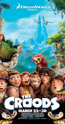 The Croods (2013) ⭐ 7.1 | Animation, Adventure, Comedy