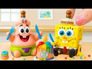 💛 Rainbow SpongeBob Cake 💛 Satisfying Decoration Ideas