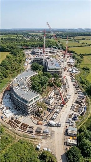 Empty Land to a Commercial Complex | Construction Timelapse 🏗️