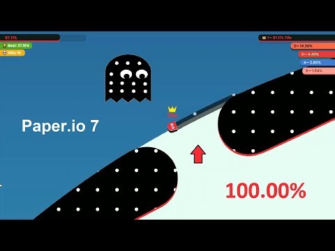 Paper.io 7 Map Control 100.00% [Professional]