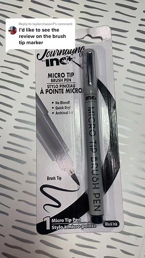 Dollar Tree Journaling Brush Pen Review