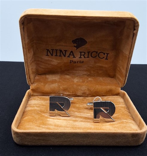 Vintage Nina Ricci Designer Cufflinks – Original Boxed - Etsy