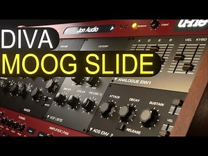 Diva Moog Slide Arp Sound Design Tutorial