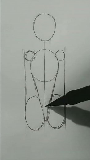como dibujar el cuerpo de una mujer fácil