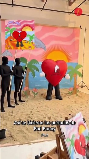 Así se hicieron las portadas de Bad Bunny 🐰 Pt.2 😈 Scarlet Fox