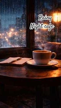 Rainy Night Cafe |Deep Focus Jazz for Work#backgroundmusic #relaxnightjazz #cozynights #cafeambience