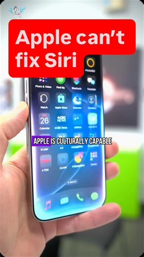 Speedify on Instagram: "Siri isn’t working and Apple can’t fix it. Apple was supposed to launch their Apple Intelligence AI-powered Siri early in 2025 before the iPhone 17, but Siri wasn’t ready for release. Since then, many of Apple’s top AI engineers left the company. Will Apple be able to get Apple Intelligence Siri on your iPhone for the Spring 2026 iOS update? #apple #technology #iphone17 #technews #techtalk"