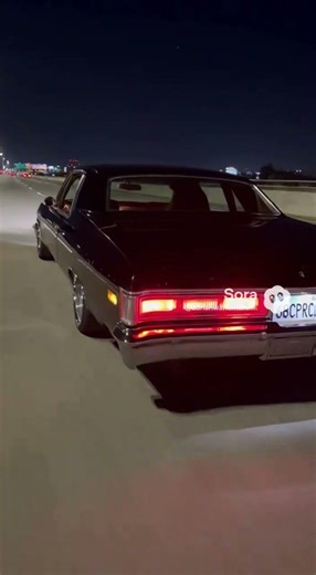 Driving 1968 Chevrolet Caprice