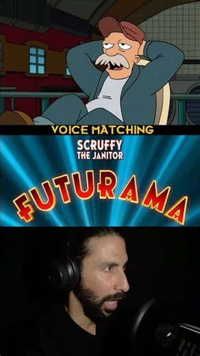Scruffy’s spud snack sabbatical 🗣️🎙️#VoiceActor #VoiceOver #Cartoon #Impression #Futurama