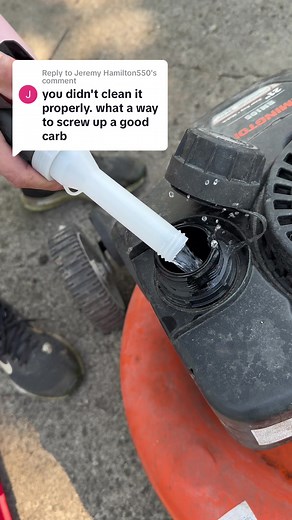 Remington Mower Carburetor Rebuild and Cleaning Process