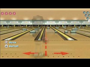 Wii Sports Bowling - Training Spin Control 20 Cleared Stages (Platinum Medal)