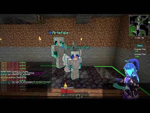Minecraft: Tileman Mod with Friends Part 4 [ 18+ | ENG | Furry ]