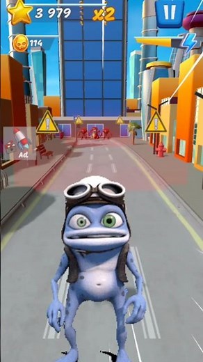 Crazy Frog is BACK! Crazy Frog Runner Ding Dash Android Gameplay #crazyfrog