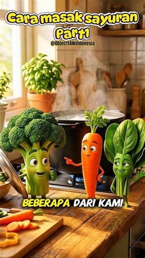 Fakta Cara Masak Sayuran yang Benar 🥦 Jangan Sampai Salah! #shorts #animasi #videoviral #kartun