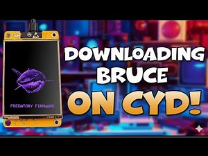 Installing BRUCE Firmware on a Cheap Yellow Display