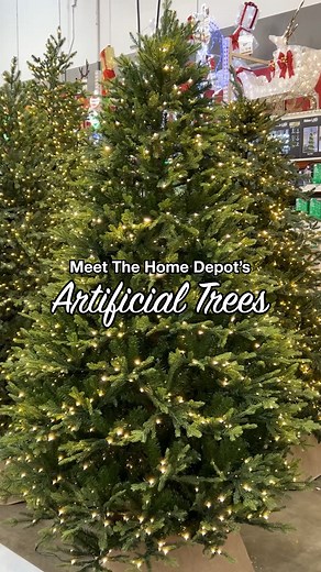 The Home Depot on Instagram: "The trees everyone’s talking about 🎄 Find the perfect artificial tree at the link in our bio."