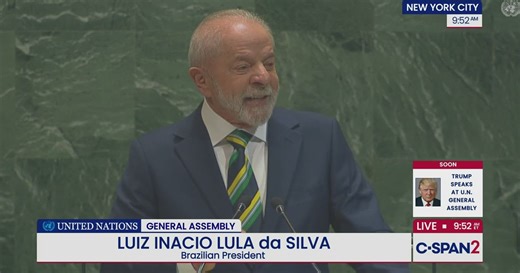 Brazilian President Addresses U.N. General Assembly