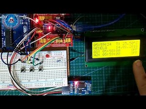 Arduino Nano CLOCK Project: RTC3231 With Temperature and two Alarms + 20x4 LCD I2C Display