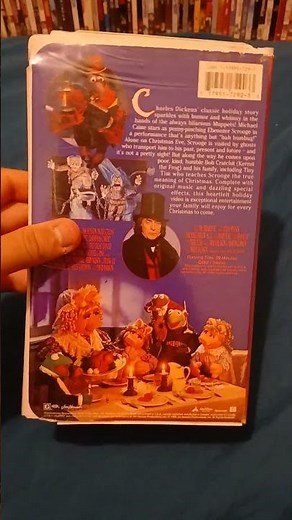 The Muppet Christmas Carol VHS overview
