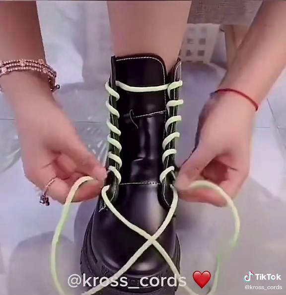 Creative Lace Tying Techniques for Stylish Boots