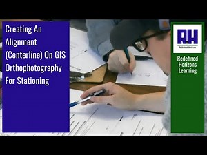 Creating An Alignment (Centerline) On GIS Orthophotography For Stationing In Carlson Survey