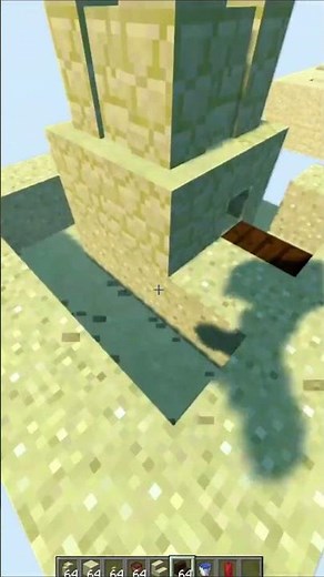 Minecraft SANDCASTLE Build Tutorial #minecraft #shorts