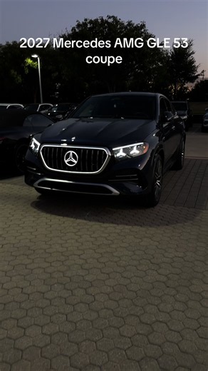 2027 Mercedes AMG GLE 53 Coupe for Sale — Twilight Blue, Beech Brown Interior