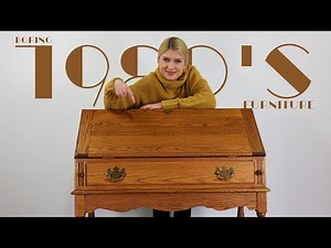 Extreme Makeover ~ Boring 80's Furniture Flip