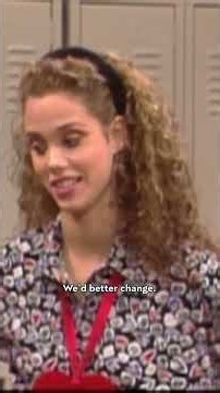Screech's Locker Room Mission as 'Barbara Bush' | Saved By The Bell