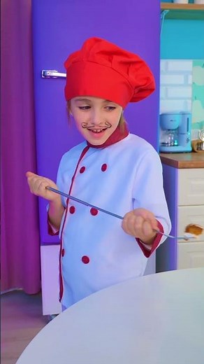 Cake Revealed with a Magic Fork! 🎉🍰 Fun Experiment for Kids