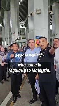 5jun2024 Malaysian to use VEPs to track traffic records, summonses & offense of Singapore vehicles