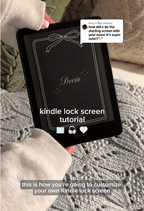 Customize Your Kindle Lock Screen with Canva Tutorial