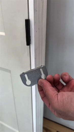 These might be the easiest way to hang a door. #remodel #construction #contractor #diy #carpenter #tools #build