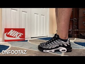 Nike Air Max Plus Black Metallic Silver