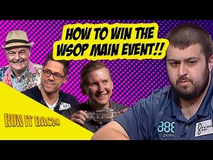 Run it Back with Scott Blumstein | 2017 WSOP Main Event