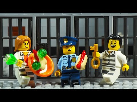 Lego City Prison Break Secret Plan Escape Tunnel
